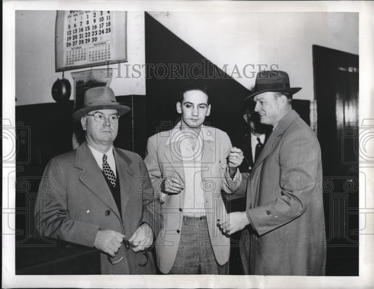 1944 Press Photo Edward Martin confessed he accidentally killed his grandmother