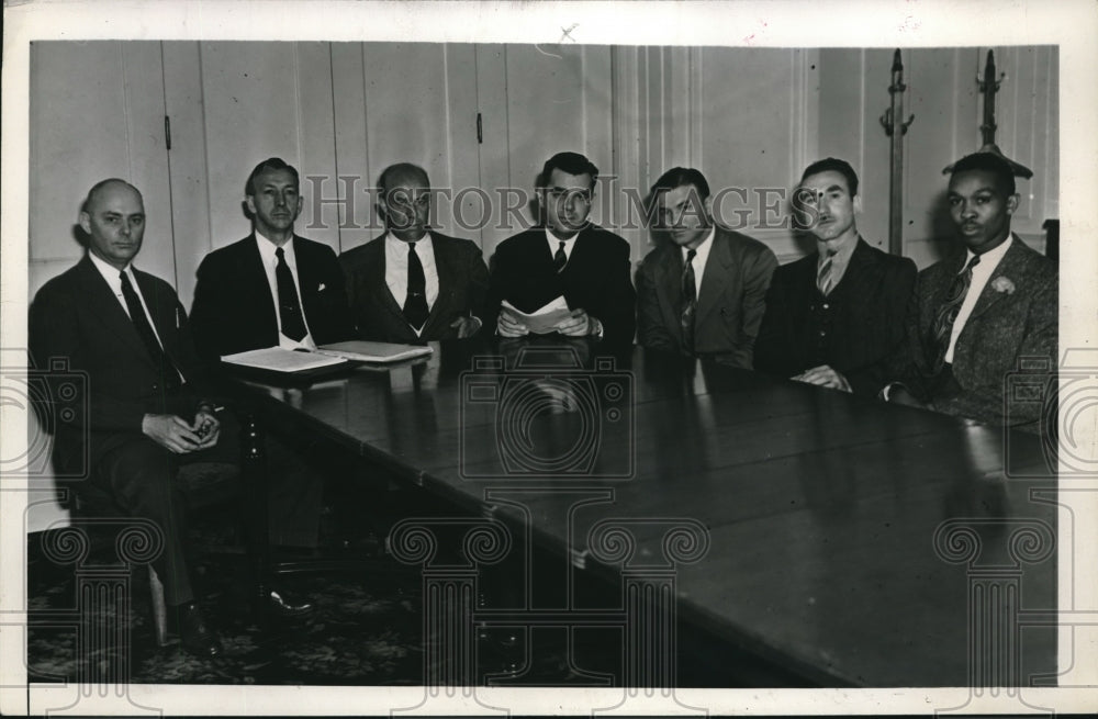 1941 Press Photo A.B. Norton,M.M. Anderson,Wiser Brown,Edward Radden,Earl Burns
