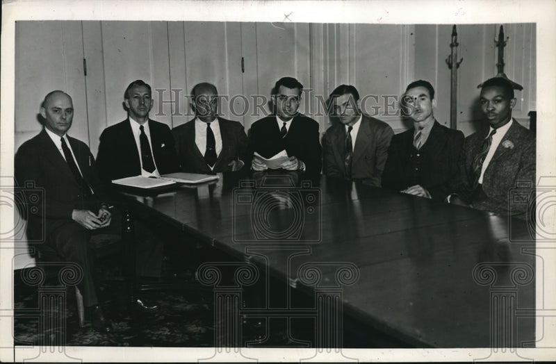 Load image into Gallery viewer, 1941 Press Photo A.B. Norton,M.M. Anderson,Wiser Brown,Edward Radden,Earl Burns
