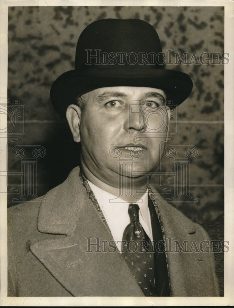 1939 Press Photo Carl Wahl Gov. Davy's Director of Public Works