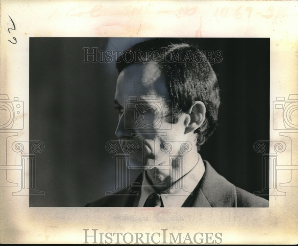 1971 Press Photo Richard Friedman Candidate for Chicago Mayor - nec22641