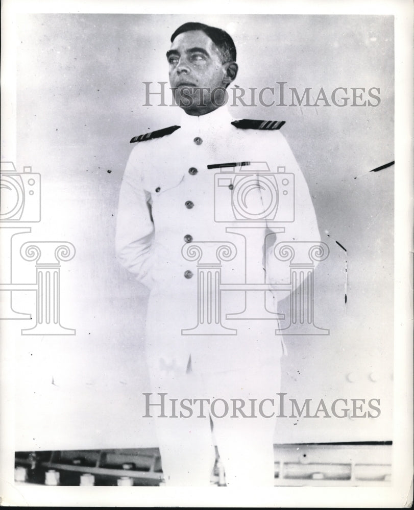 1944 Press Photo Capt. Laighton Wood- Historic Images