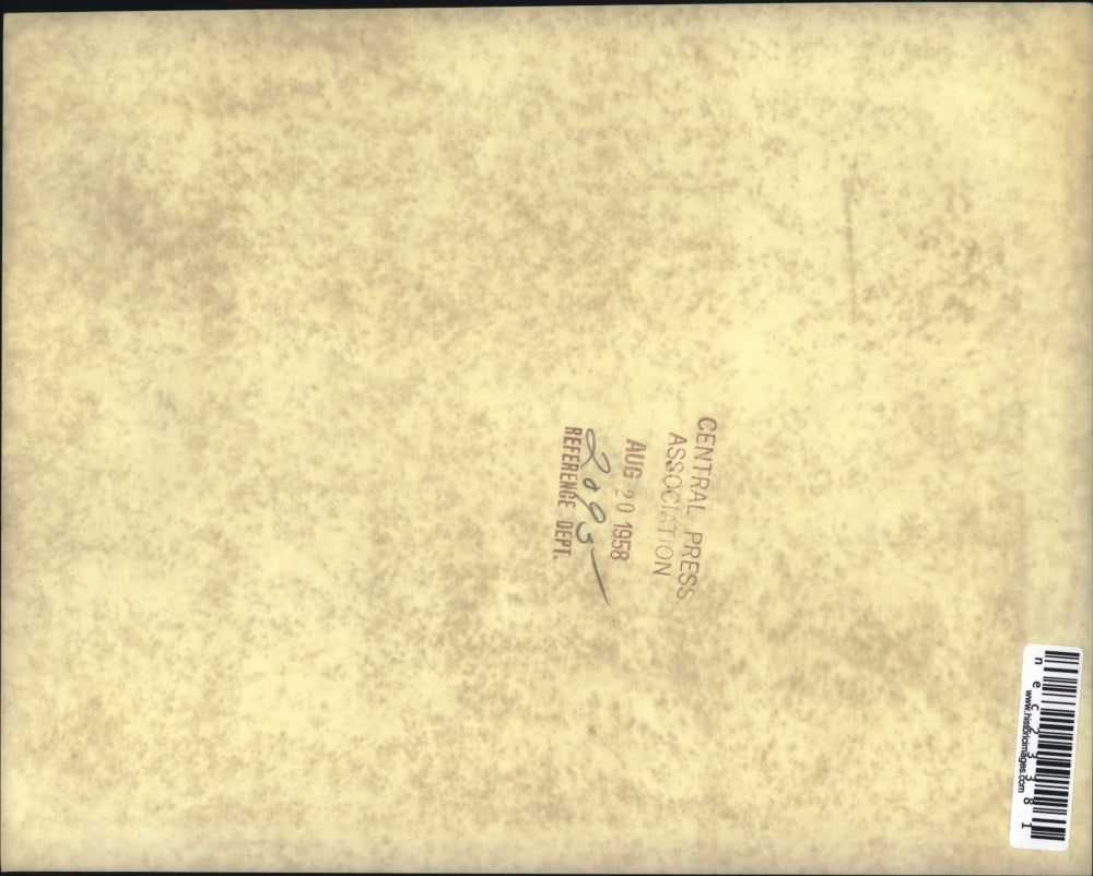 1958 Press Photo United Nations Soviet Foreign Minister Andrei Gromyko