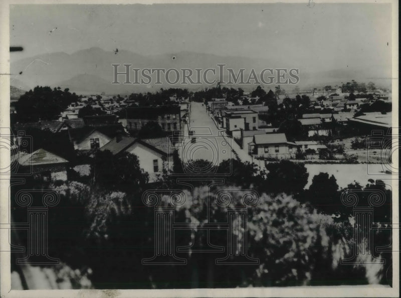 Load image into Gallery viewer, 1923 Press Photo Lower California Artist Rendering Of Town
