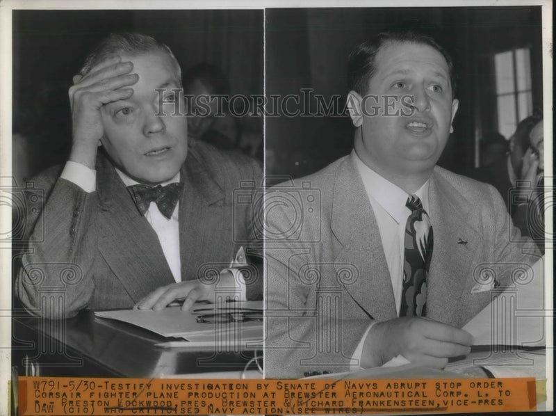 Load image into Gallery viewer, 1944 Press Photo Navy stops order on corsair planes
