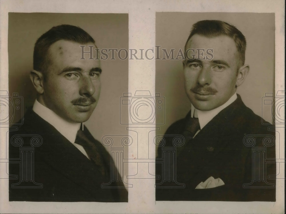 1925 Press Photo Professor Charles Hodges