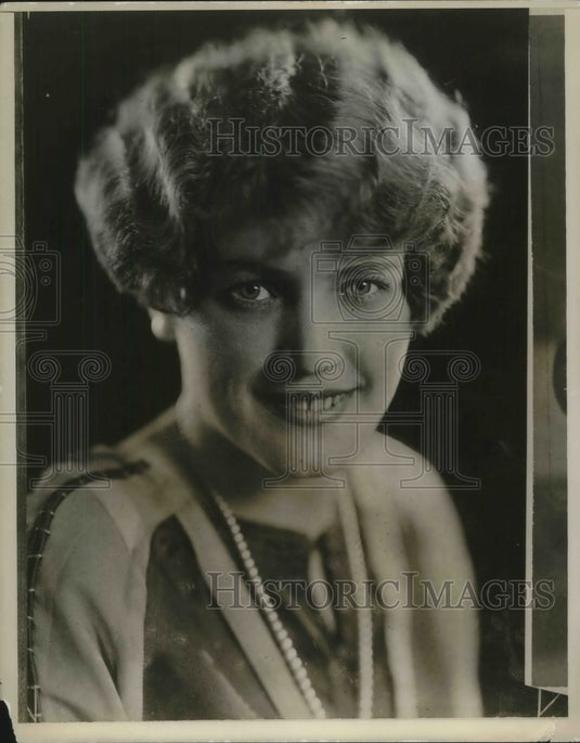 1927 Press Photo Juanita Collins, "Jill" of WDAF