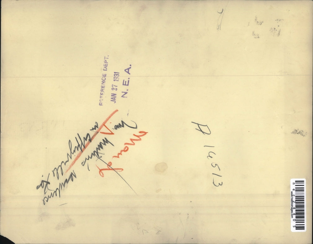 1931 Press Photo Mrs. Maude Martin shot to death in her home.