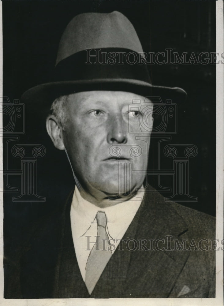 1932 Press Photo James Simpson of Marshall Field and Company in Chicago
