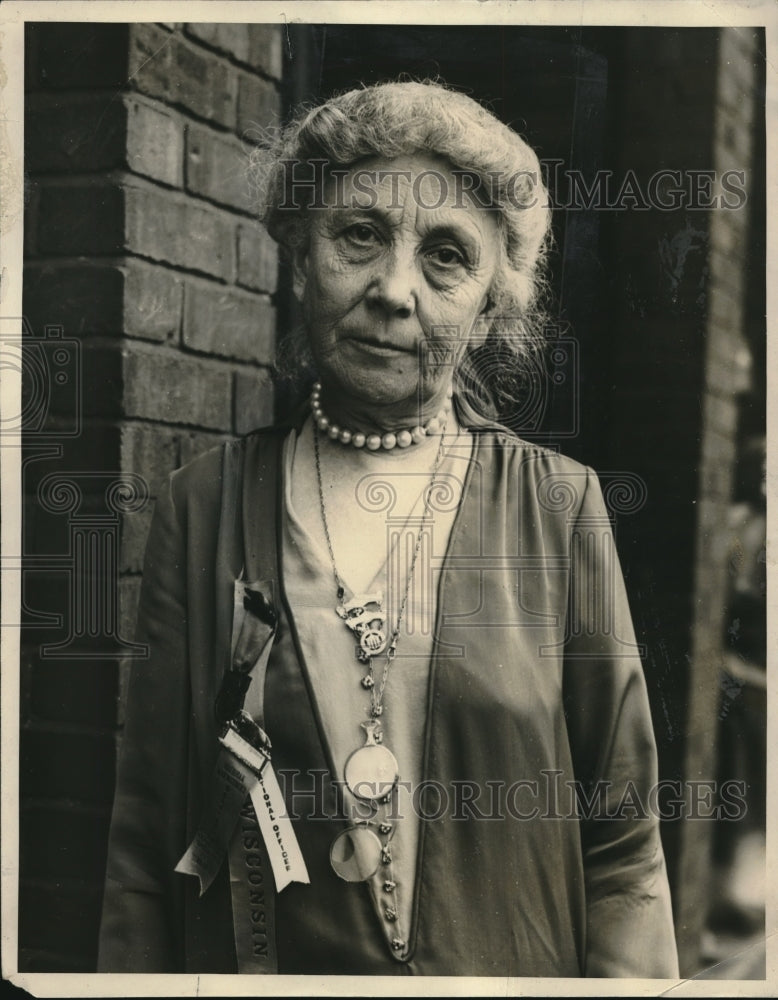 1927 Press Photo Mrs Thomas Spence Named President Of National War Mothers