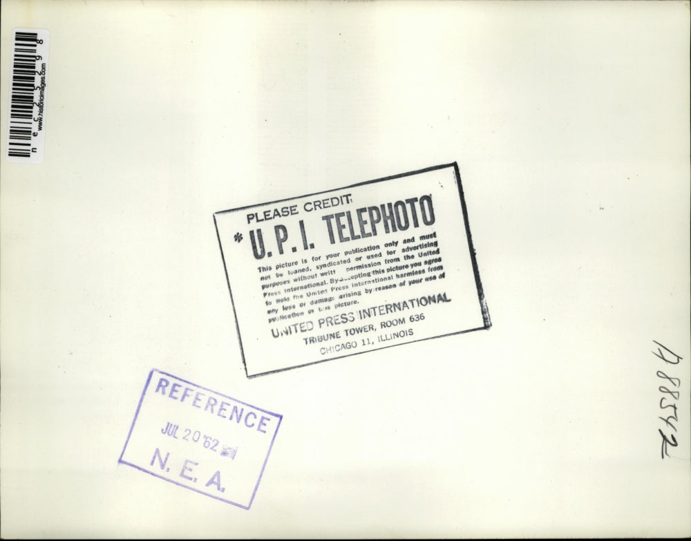 1962 Press Photo House Ex-Governor James T. Blair Jr. Died of Carbon Monoxide