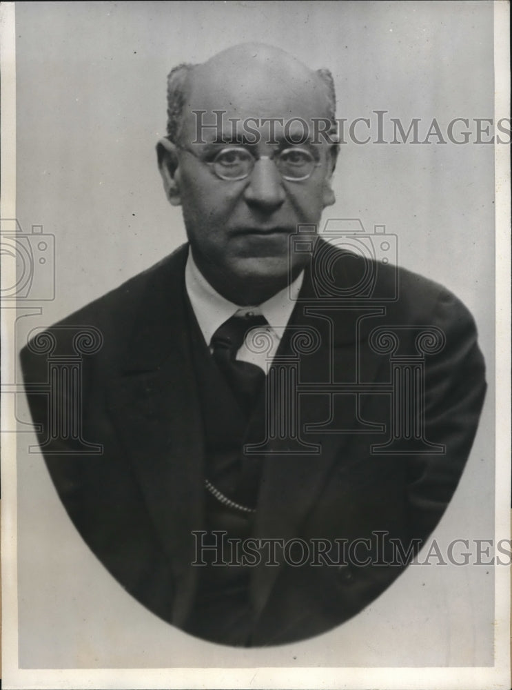 1932 Press Photo Archbishop Leopoldo ruiz Y flores