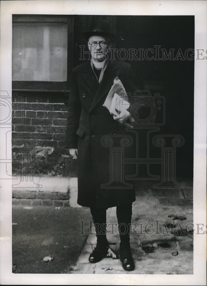 1937 Press Photo Right Reverend Paul Fulcrand Delacour De Labilliere