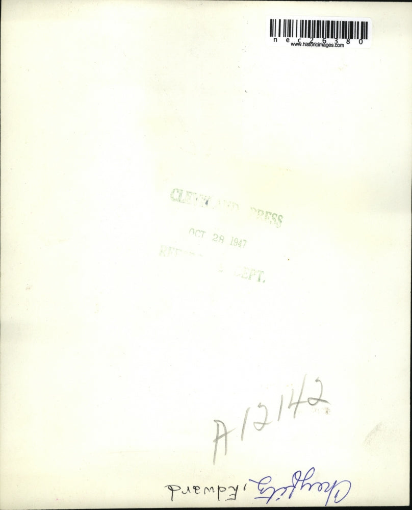 Press Photo Edward T Cheyfits entered into Testimony