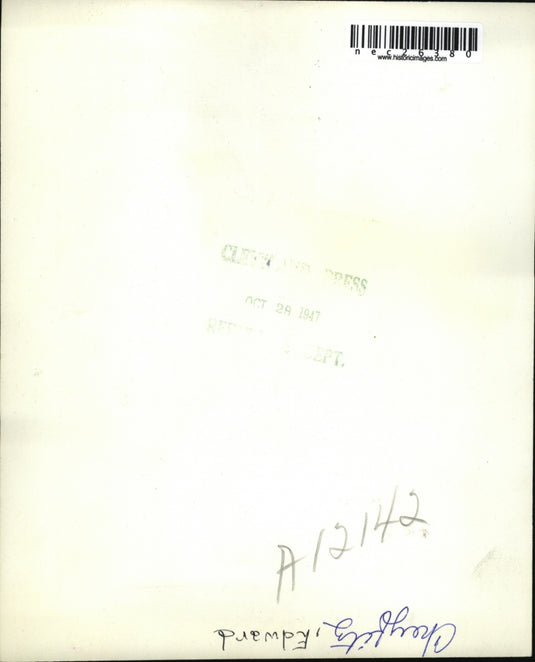 Press Photo Edward T Cheyfits entered into Testimony