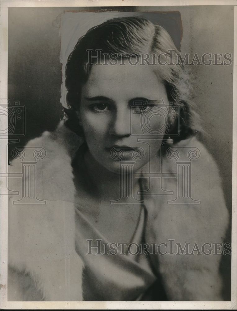 1939 Press Photo Elizabeth DuBois