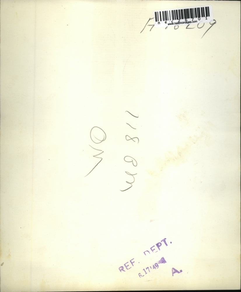 1949 Press Photo Thomas Thompson, President of UAW Local 600