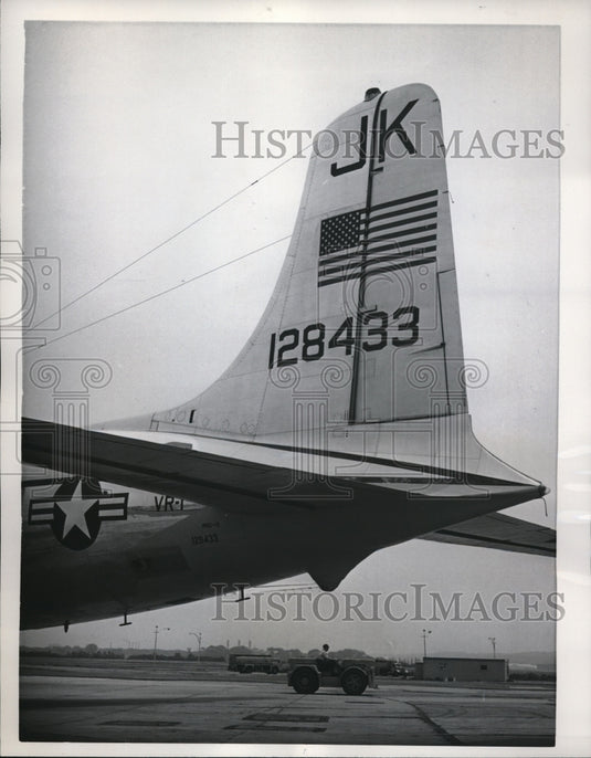 1961 Press Photo Andrews Air Force base, MD U.S. Navy Transport Squadron