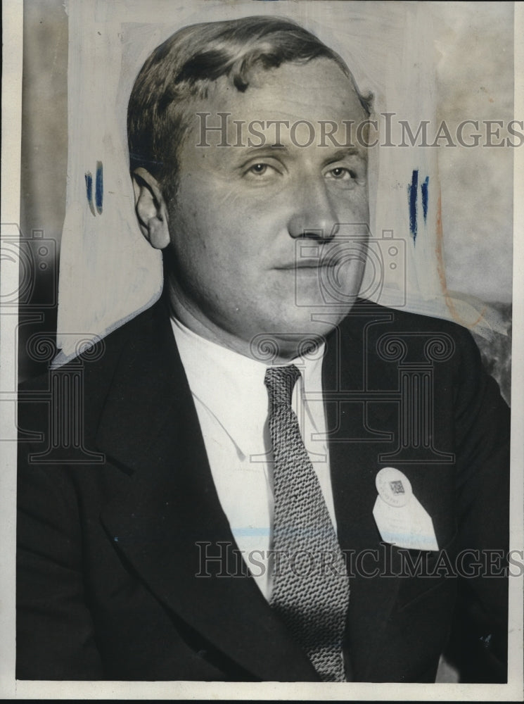 1923 Press Photo Doctor Frank Spedding University Of California Chemical Society