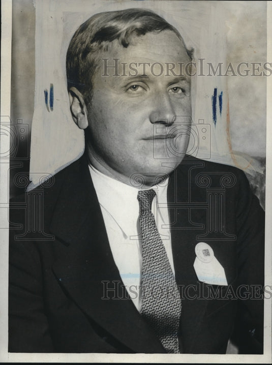 1923 Press Photo Doctor Frank Spedding University Of California Chemical Society