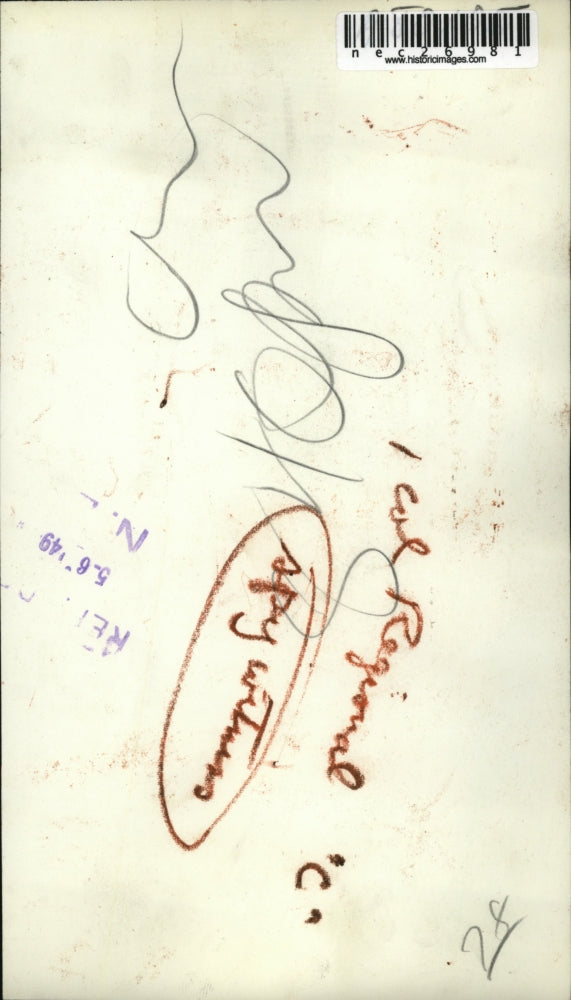 1949 Press Photo Charles W. Nicodemus, Government Witness in Communist Trial