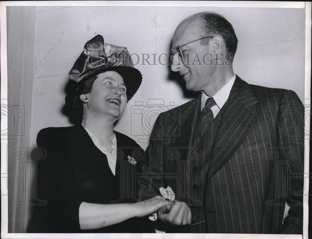 1947 Press Photo David E. Lilienthal, Chief of Atomic Energy Commission- Historic Images