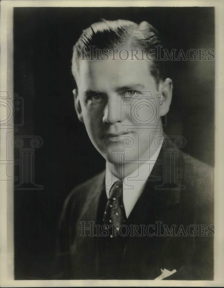 1922 Press Photo James Higgs, Business Manager of Knox
