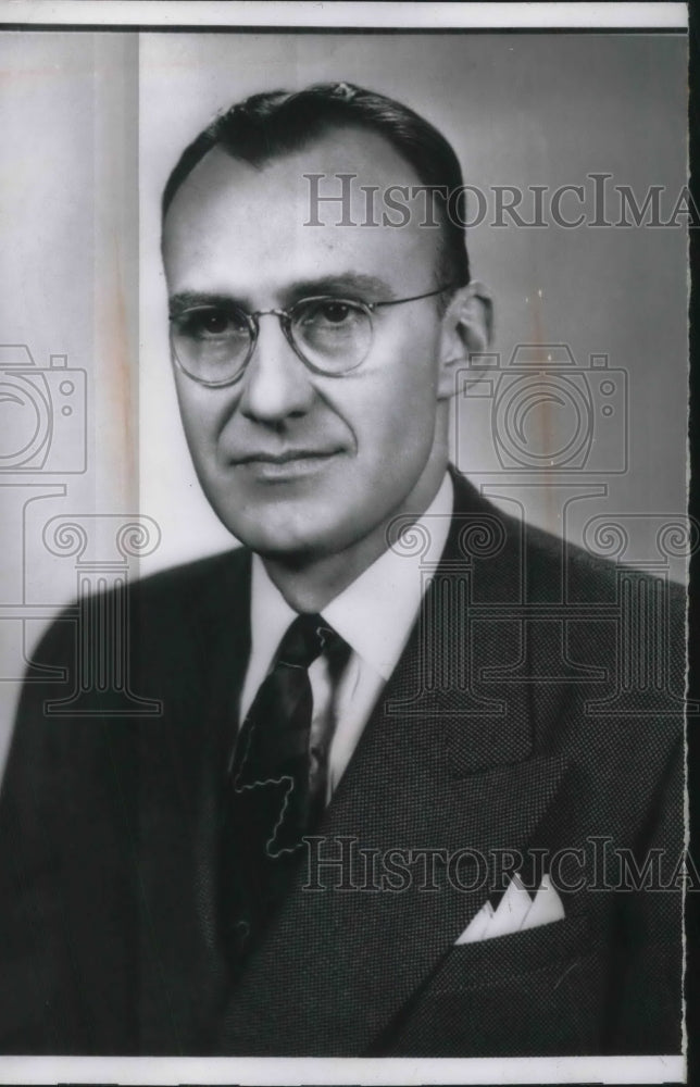 1956 Press Photo Kovice Fawcett is the new President of OSU