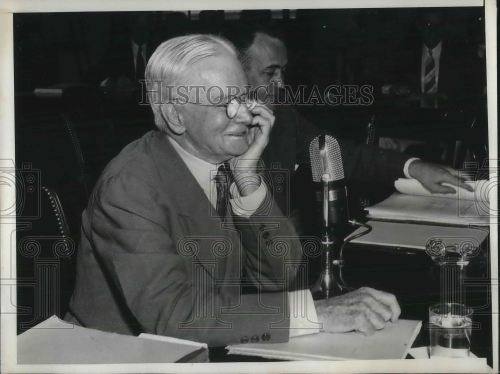 1939 Press Photo Robert L Cooney, Inspector of Agencies- Historic Images