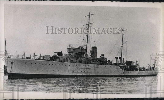 1939 Press Photo Block Tientsin provisions for British and French Concessions.- Historic Images