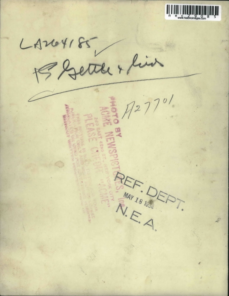 1934 Press Photo Mr Gettle & his four young children - nec29085