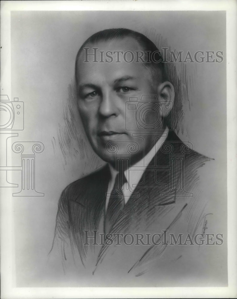 1944 Press Photo Dwight Griswald of Nebraska