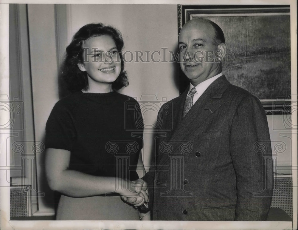 1938 Press Photo Mary Grabhorn of Blue Ridge College, HL Redmnd- Historic Images