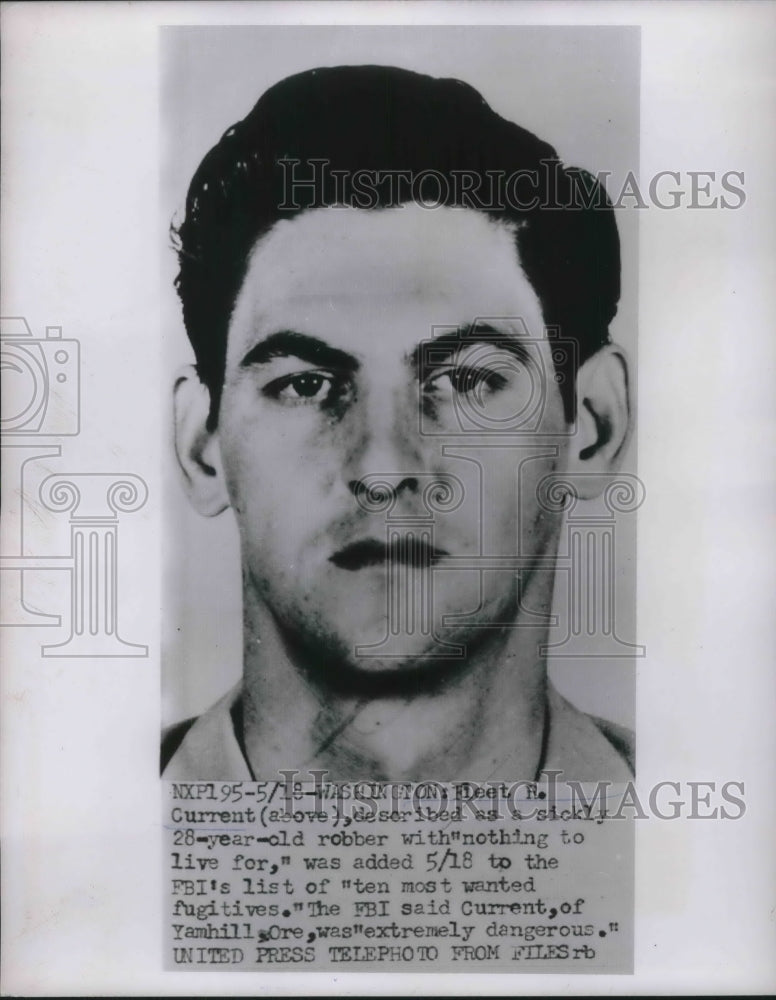 1953 Press Photo Current added to the top ten list