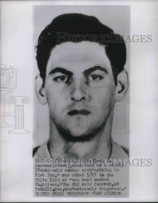 1953 Press Photo Current added to the top ten list