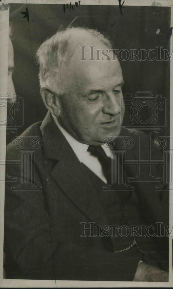 1927 Press Photo Robert McCarter served as the Attorney General of New Jersey