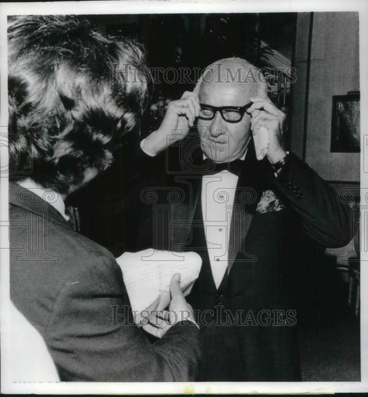 1971 Press Photo San Francisco D Fecheimer & Prentis Cobb Hale