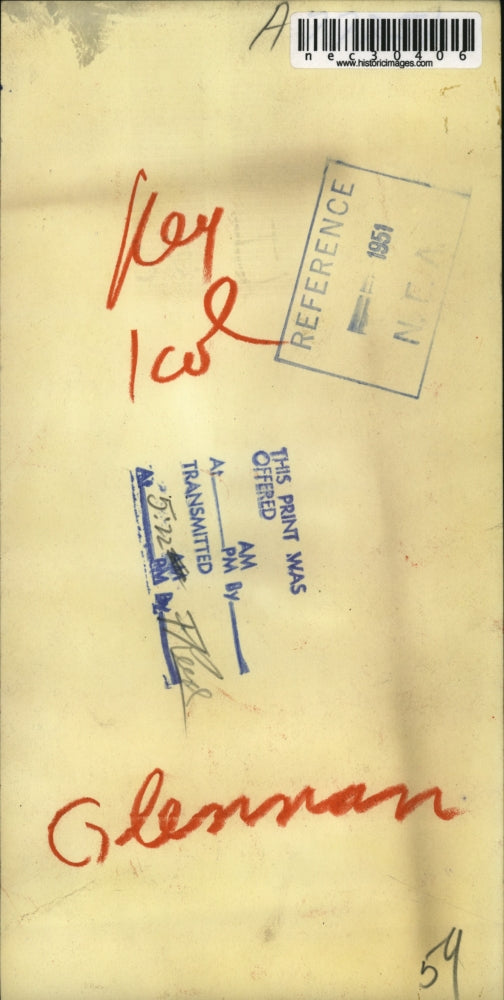 1951 Press Photo T. Keith Glennan, pres. of Case Institute of Technology