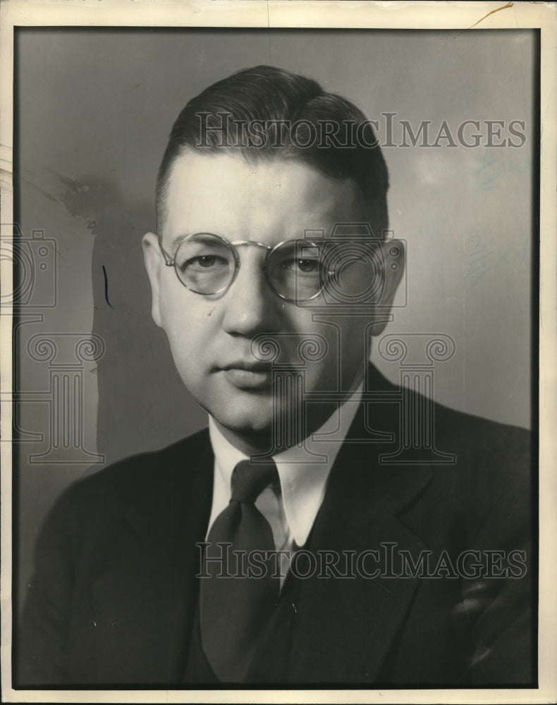 1933 Press Photo Merwin M Kindis Secretary Commercial Photographers Association