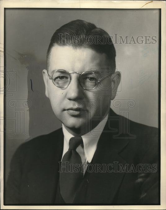 1933 Press Photo Merwin M Kindis Secretary Commercial Photographers Association