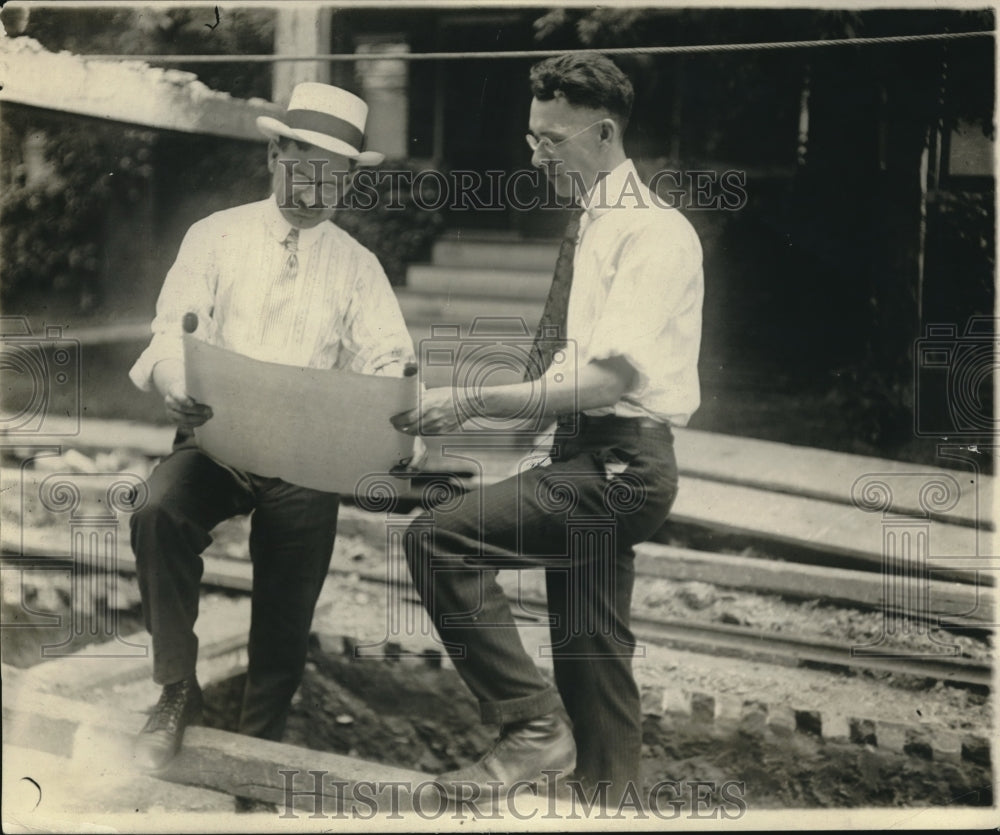 1919 Press Photo City manager Osborn