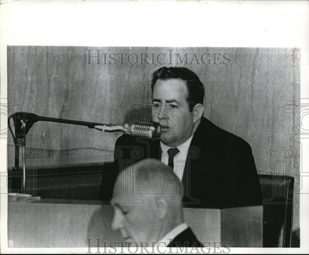 1966 Press Photo Bus Driver Jonathan Preston witnessed shooting of L. Deadwyler