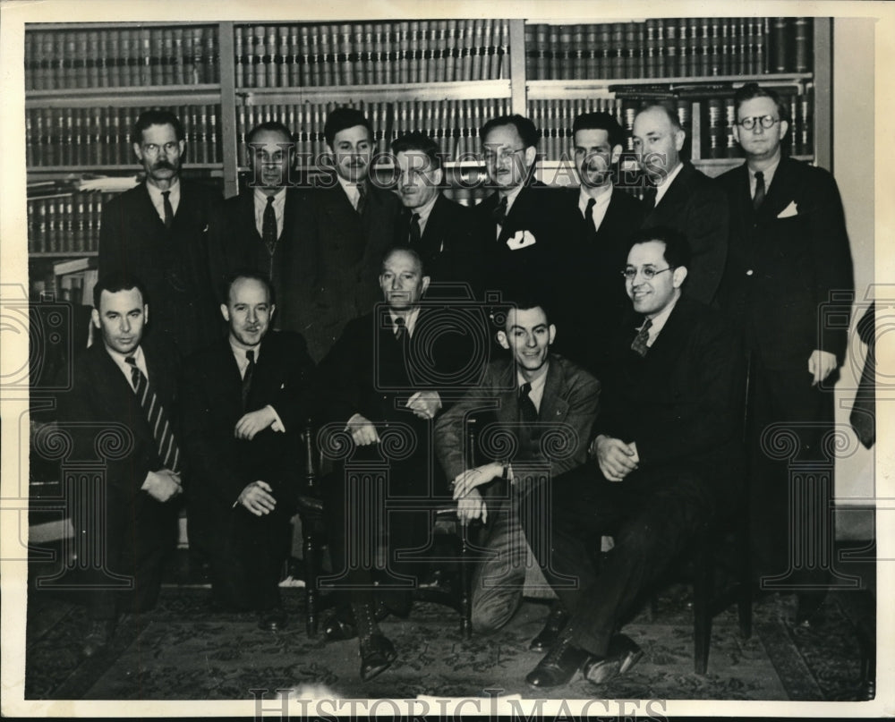 1942 Press Photo Communist Leaders surrendered to the R. C. M. P.