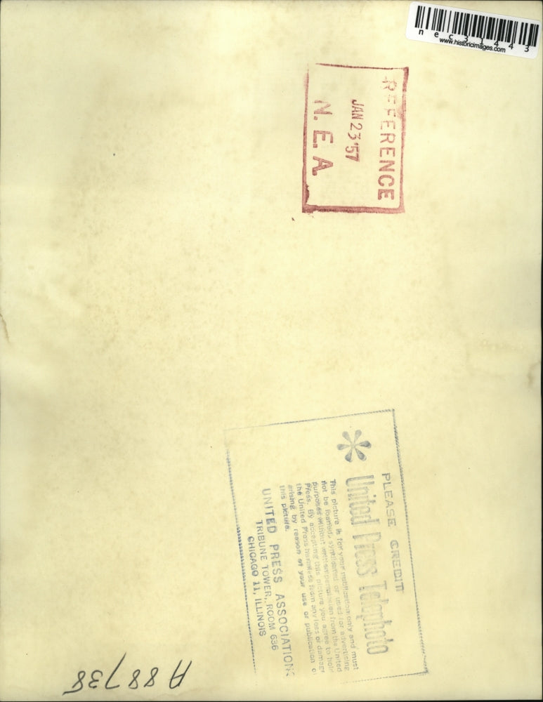 1957 Press Photo Reno, Nev. Doick Holdstein fined for fight in casino