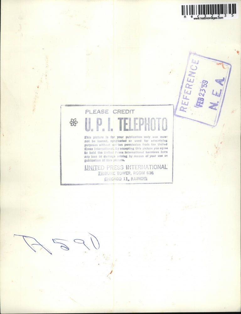 1959 Press Photo The individual Study-Center by The American Seating Co.