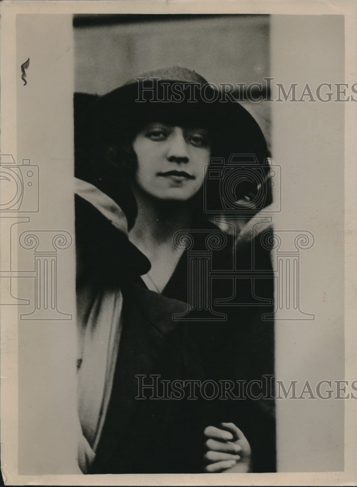 1923 Press Photo "Georgette" Midnette of Paris- Historic Images
