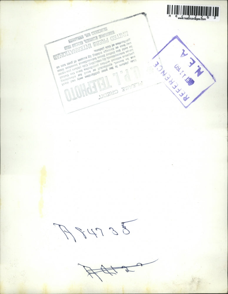 1960 Press Photo UAE President Gamal Abdel Nasser during general assembly in UN