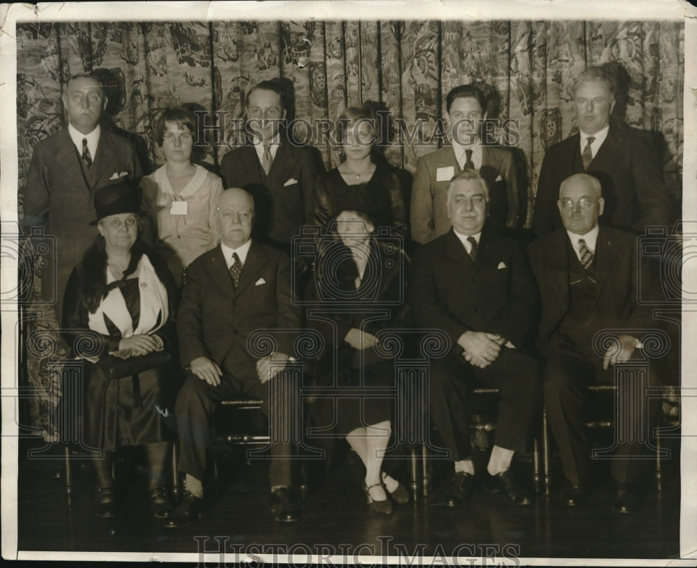 1930 Press Photo New York Junior Red Cross High School Council Leaders