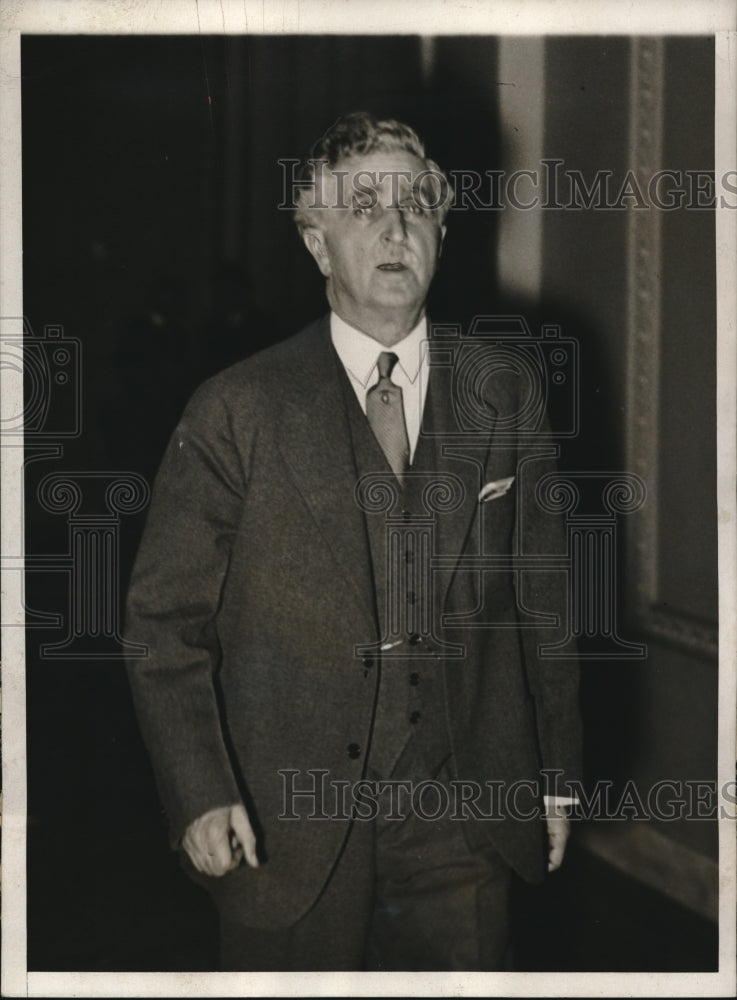 1932 Press Photo George Otis Smith appointed by President Hoover as Chairman of