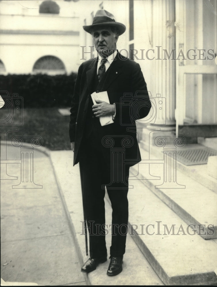 1922 Press Photo George Otis Smith, Head of Untied States Geological Survey